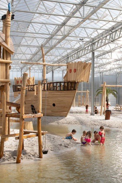 Camping met indoor strandbad